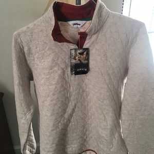 Woman’s orvis trout bum cotton pullover medium